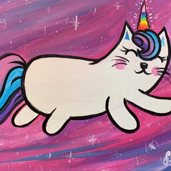 Video- PAINT A CATICORN