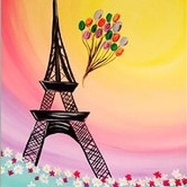 Video- PAINT THE EIFFEL TOWER
