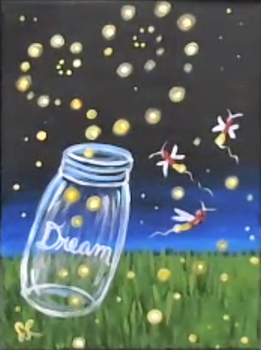 Fireflies Painting Kit