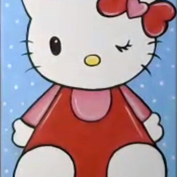 Video- PAINT HELLO KITTY