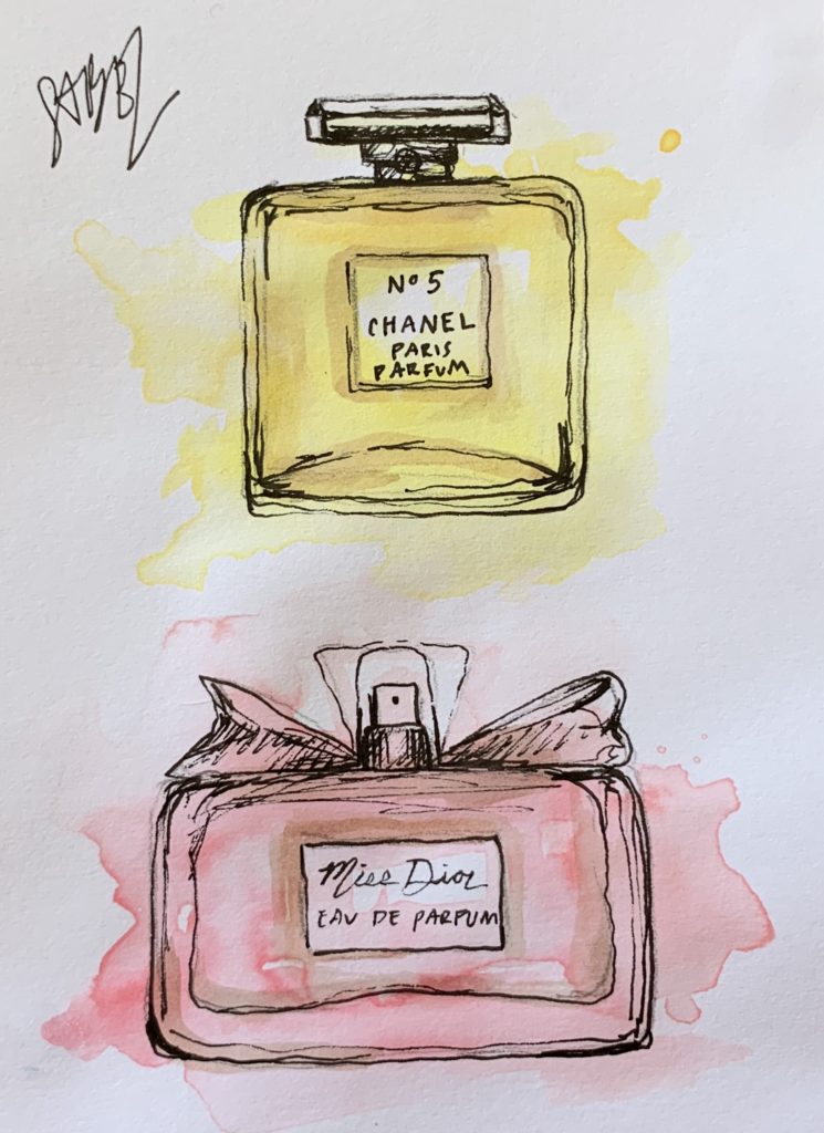 Video WATERCOLORS & INK PERFUME BOTTLES