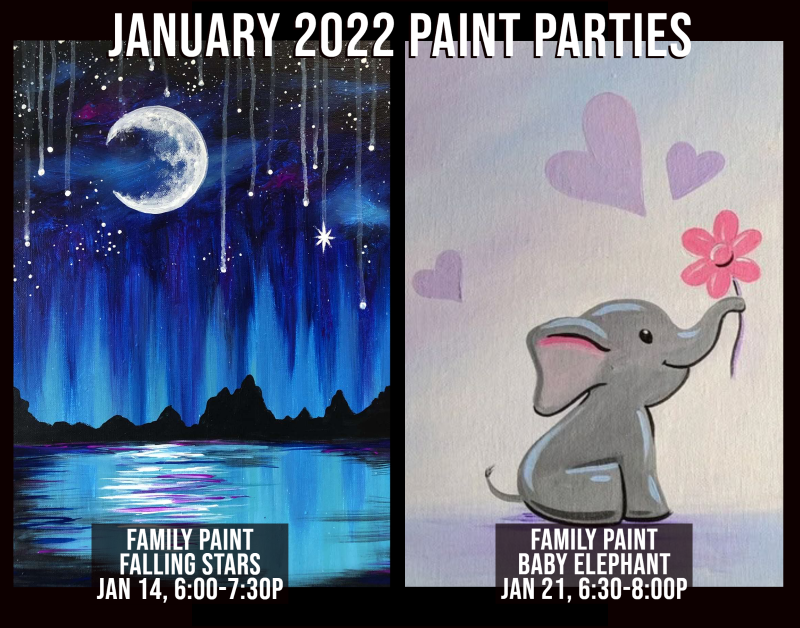 Jan 2022 Paint Parties 2021 copy