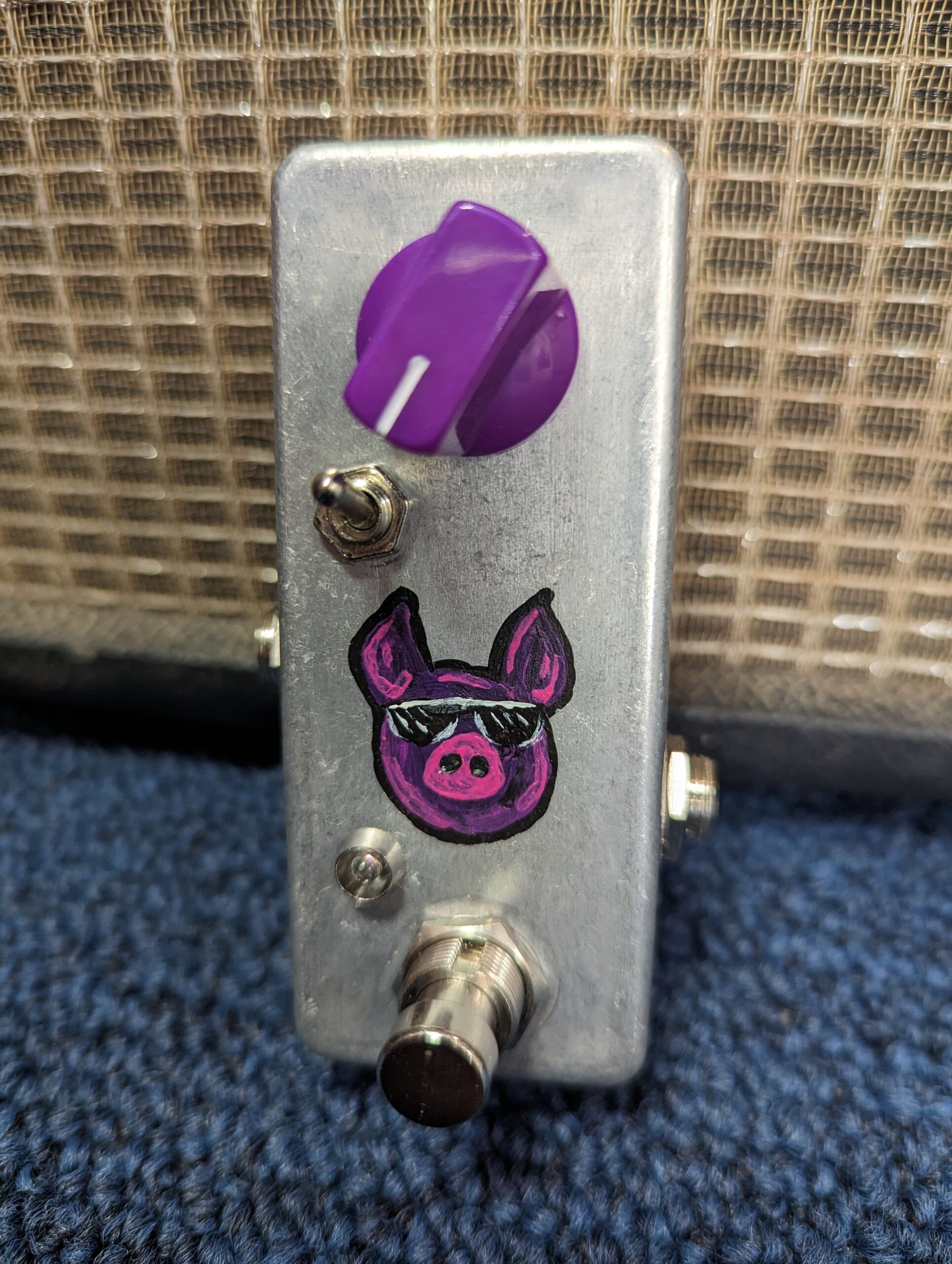 guitar pedals purple pig